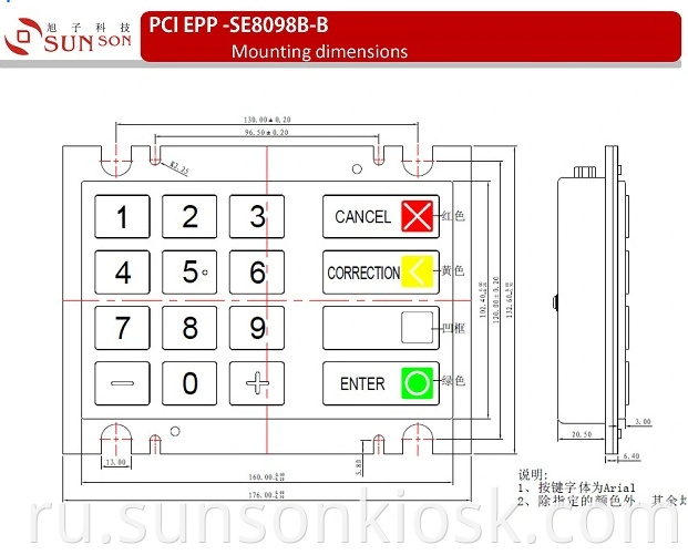 Encrypted Pinpad for Banking ATM